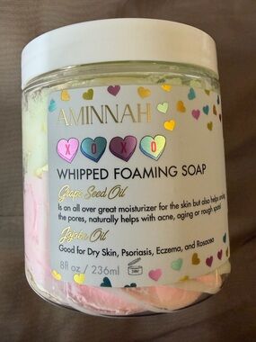 Aminnah XOXO Whipped Foaming Soap